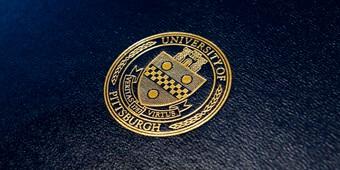 Diploma Cover with University of Pittsburgh seal